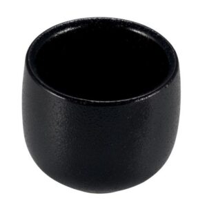 STONEWARE RUPIS BLACK sake pohár 6x6x5cm