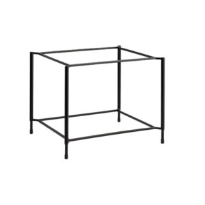 APS BUFFET fém állvány 36,5x31x28,5cm FEKETE VALO