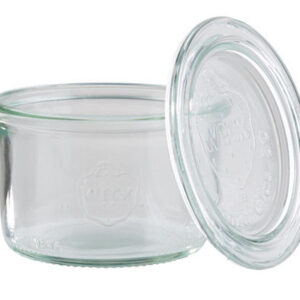 APS üveg kínáló+tető 9x6cm 12db 20cl WECK