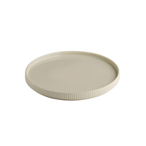 APS porc. kínáló lapos 26x2,5cm BÉZS THE GRID