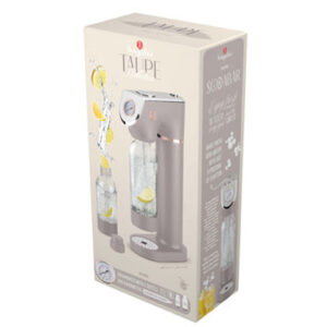 TAUPE szódagép barométerrel, 2db palackkal