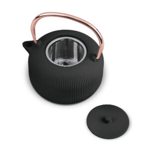 BLACK ROSE öntöttvas teáskanna 1 l