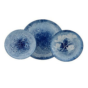DARSIA BLU porcelán étkészlet 18 db