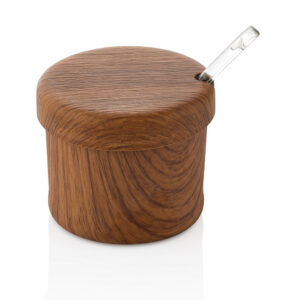 EVELIN plastic kerek fűszertartó 7,5x7,5x6cm