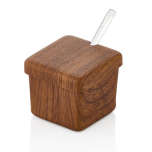 EVELIN plastic szögl. fűszertartó 7x7x6cm