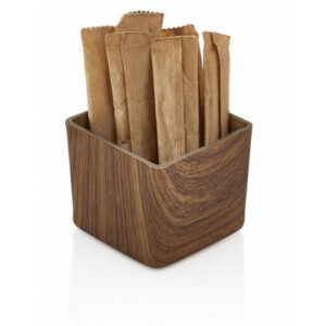 EVELIN plastic szögl. tasakos cukortartó