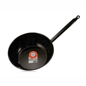 ILSA zom. fekete vas szeletsütő mély 22cm nyeles