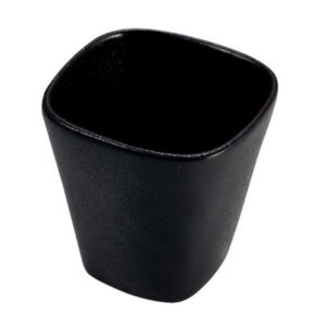 STONEWARE RUPIS BLACK kínáló kúpos 6x6x6,5cm