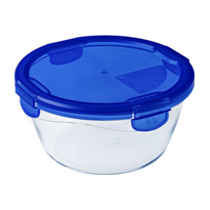 COOK&GO kerek sütőtál+műa.fedő 15x8 cm 0,7l