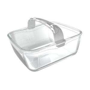 PYREX AIRFRYER szögl. tál 18x20x8cm 2l IDEAL