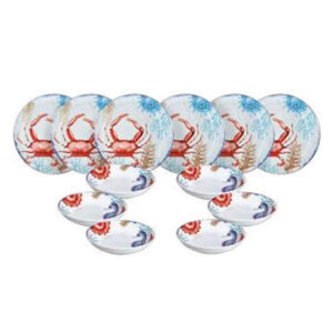 AQARIUS porc. étkészlet 12 db