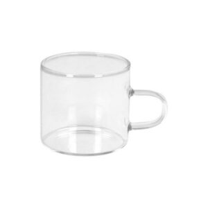 LYRA TRANS. üveg teás csésze 28cl 6db