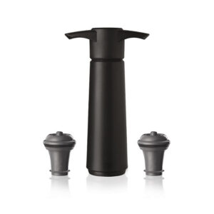 Vákuumpumpa borzár fekete (2 db dugóval)